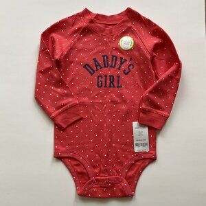 Girl Baby Toddler Long Sleeve Bodysuit 24M